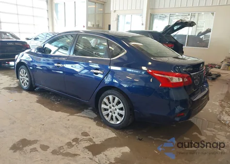 2017 Nissan Sentra S z USA, uszkodzony, nr VIN 3N1AB7AP2HY252047
